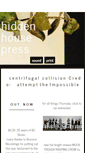 Mobile Screenshot of hiddenhousepress.com